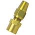 1166-6C by TECTRAN - DOT Air Brake Female Connector Fitting, Brass, Copper Tubing, 3/8" x 3/8" Thread