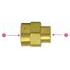 119-CA by TECTRAN - Air Brake Reduction Coupling - Brass, 3/8 in. Pipe Thread A, 1/8 in. Pipe Thread B