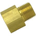 120-BB by TECTRAN - Air Brake Governor Adapter - Brass, 1/4 in. Female Pipe, 1/4 in. Male Thread