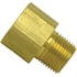 120-BB by TECTRAN - Air Brake Governor Adapter - Brass, 1/4 in. Female Pipe, 1/4 in. Male Thread