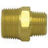 122-ED by TECTRAN - Air Brake Reduction Nipple - Brass, 3/4 in. Pipe Thread A, 3/4 in. Pipe Thread B