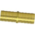 129R-4 by TECTRAN - Air Brake Pipe Coupling - Brass, 1/4 inches Hose I.D, Round Shoulder