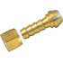 130-4B by TECTRAN - Air Tool Hose Barb - Brass, 1/4 in. Tube O.D, 1/4 in. Pipe Thread