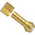 130-4B by TECTRAN - Air Tool Hose Barb - Brass, 1/4 in. Tube O.D, 1/4 in. Pipe Thread