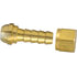 130-4B by TECTRAN - Air Tool Hose Barb - Brass, 1/4 in. Tube O.D, 1/4 in. Pipe Thread