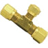 1364-886 by TECTRAN - Air Brake Air Line Union - Brass, 1/2 in. Tube Size