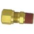 1368-10D by TECTRAN - DOT Male Ferrule Connector Fitting for Nylon Tubing, 5/8" Tube Size, 1/2" Pipe Thread