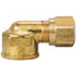 Tectran 1370-8D Air Brake Air Line Fitting DOT 90-Deg Female Elbow Ferrule Fitting, 1/2" Tube Size, 1/2" Pipe Thread