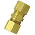 88247 by TECTRAN - Compression Fitting - Brass, 1/4 inches Tube Size, Union