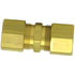 88247 by TECTRAN - Compression Fitting - Brass, 1/4 inches Tube Size, Union