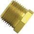 88078 by TECTRAN - Air Brake Air Line Fitting - Brass, Bushing, 1/2 in. Male, 1/4 in. Female Thread