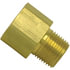 88168 by TECTRAN - Air Brake Governor Adapter - Brass, 3/8 in. Female Pipe, 3/8 in. Male Thread