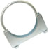 MUC175R by TECTRAN - Exhaust Muffler Clamp - 1-3/4 in. O.D, Zinc Plated, Saddle Type, with U-Bolt and Band