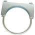 MUC175R by TECTRAN - Exhaust Muffler Clamp - 1-3/4 in. O.D, Zinc Plated, Saddle Type, with U-Bolt and Band