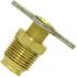 90072 by TECTRAN - Air Brake Air Shut-Off Petcock - Brass, 1/8 in. Pipe Thread, External Seat