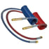 17220-40H by TECTRAN - Industry Grade Red and Blue Aircoil Set with Brass Handle, 20 ft., 40" x 12" Leads