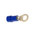 42086 by TECTRAN - Ring Terminal - 16-14 Wire Gauge, Blue, #10 Stud Size, Vinyl, Retail Pack