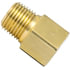 188-2A by TECTRAN - Air Brake Air Line Sleeve - Brass, 1/8 in. Tube, 1/8 in. Thread, Male Connector