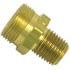 84067 by TECTRAN - Air Brake Air Line Fitting - Brass, 1/4 in. Thread, 3/4-20 in. Straight Thread