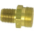 84067 by TECTRAN - Air Brake Air Line Fitting - Brass, 1/4 in. Thread, 3/4-20 in. Straight Thread