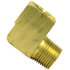 88137 by TECTRAN - Air Brake Air Line Tee - Brass, 1/4 in. Pipe Thread, Extruded, 90 deg. Street