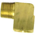 88137 by TECTRAN - Air Brake Air Line Tee - Brass, 1/4 in. Pipe Thread, Extruded, 90 deg. Street