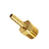 89011 by TECTRAN - Air Brake Air Line Fitting - Brass, 1/4 in. I.D, 3/8 in. Thread, Hose Barb to Male Pipe