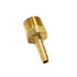 89011 by TECTRAN - Air Brake Air Line Fitting - Brass, 1/4 in. I.D, 3/8 in. Thread, Hose Barb to Male Pipe