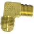 89285 by TECTRAN - SAE 90-Deg Male Elbow Flare Fitting, 1/4 in. Tube Size, 1/8 in. Pipe Thread