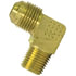 89285 by TECTRAN - SAE 90-Deg Male Elbow Flare Fitting, 1/4 in. Tube Size, 1/8 in. Pipe Thread