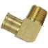 339-12D by TECTRAN - Air Tool Hose Barb - Brass, 3/4 in. Hose, 1/2 in. Thread, Beaded, 90 deg. Elbow