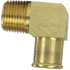 339-12D by TECTRAN - Air Tool Hose Barb - Brass, 3/4 in. Hose, 1/2 in. Thread, Beaded, 90 deg. Elbow