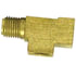 47901 by TECTRAN - Inverted Flare Fitting - Brass, 1/4 (7/16-24) in. Tube Size A, Towed Trailer Brake Tee