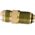 4115710WH by TECTRAN - Air Brake Air Line Fitting - Brass, 5/8 in. Tube, 5/8 in. Port