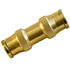 PL1362-10 by TECTRAN - Air Brake Air Line Union - Brass, 5/8 inches Tube Size, Push-Lock