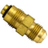 41440-WHD by TECTRAN - Air Brake Air Line Fitting - Brass, 1/4 in. O.D, Power Steering Male 37 deg. JIC Adapter