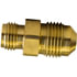 41522-WHD by TECTRAN - Flare Fitting - Brass, 1/4 in. Tube, SAE 45 deg. Flare to Inverted Flare