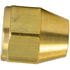 41S-2 by TECTRAN - SAE 45 Deg Flared Brass Fitting Nut, 1/8" Tube Outside Diameter