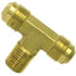 45-5A by TECTRAN - Air Brake Air Line Thread Branch Tee - Brass, 5/16 in. Size, 1/8 in. Thread, Male