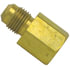 46-6D by TECTRAN - SAE Female Connector Flare Fitting, 3/8 in. Tube Size, 1/2 in. Pipe Thread