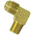 49-4D by TECTRAN - SAE 90-Deg Male Elbow Flare Fitting, 1/4 in. Tube Size, 1/2 in. Pipe Thread