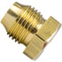 461-4 by TECTRAN - Air Brake Air Line Sleeve - Brass, 1/4 inches Tube Size, Threaded Nut