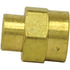 88160 by TECTRAN - Air Brake Reduction Coupling - Brass, 3/8 in. Pipe Thread A, 1/4 in. Pipe Thread B