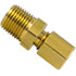 446812WHD by TECTRAN - Compression Fitting - Brass, 1/8 in. Tube Size, 1/8 in. Pipe Thread, Male