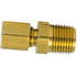 446812WHD by TECTRAN - Compression Fitting - Brass, 1/8 in. Tube Size, 1/8 in. Pipe Thread, Male