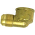 50-6B by TECTRAN - Flare Fitting - Brass, 3/8 in. Tube Size, 1/4 in. Pipe Thread, Female Elbow