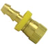 89406 by TECTRAN - Air Tool Hose Barb - Brass, 1/4 in. Hose I.D, 1/4 in. Tube, Female, Flare Swivel