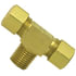 72-5A by TECTRAN - Compression Fitting - Brass, 5/16 in. Tube, 1/8 in. Thread, Male Branch Tee