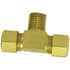 72-5A by TECTRAN - Compression Fitting - Brass, 5/16 in. Tube, 1/8 in. Thread, Male Branch Tee