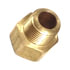 89102 by TECTRAN - Inverted Flare Fitting - Brass, Connector Tube to Male Pipe, 1/2 in. Tube, 3/8 in. Thread